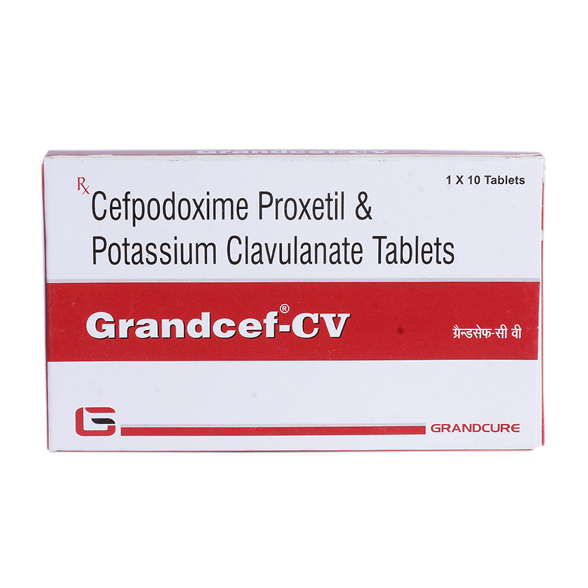 Grandcef CV Tablet 10's, Pack of 10 TabletS Grandcef CV Tablet 10's, Pack of 10 TabletS