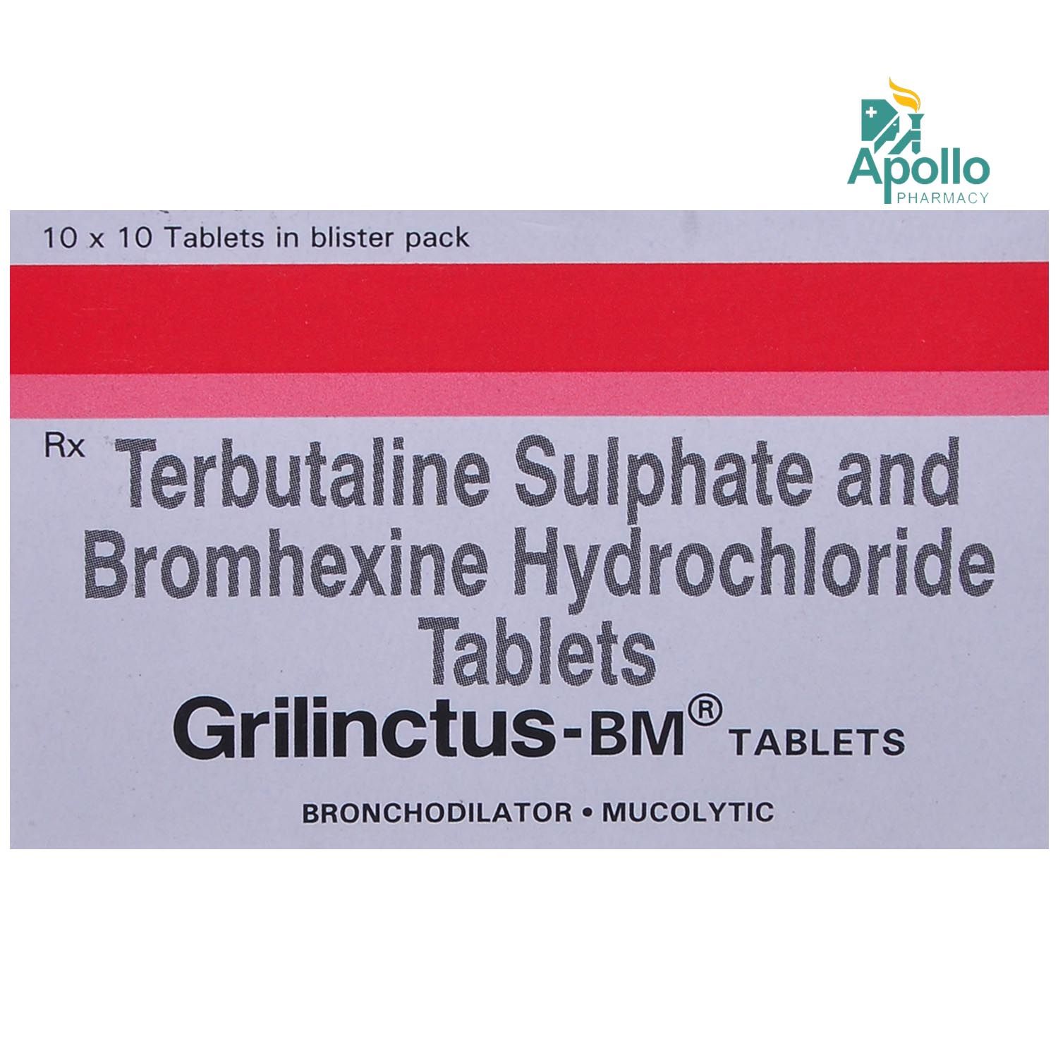 Buy Grilinctus-BM Tablet 10's Online