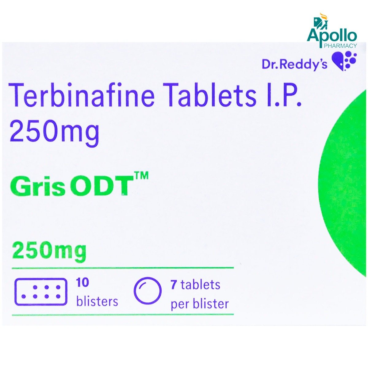 Gris ODT Tablet 7's, Pack of 7 TABLETS Gris ODT Tablet 7's, Pack of 7 TABLETS