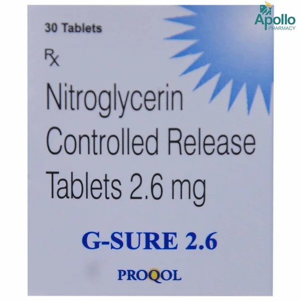 G Sure 2.6 Tablet 30's, Pack of 1 TABLET CR