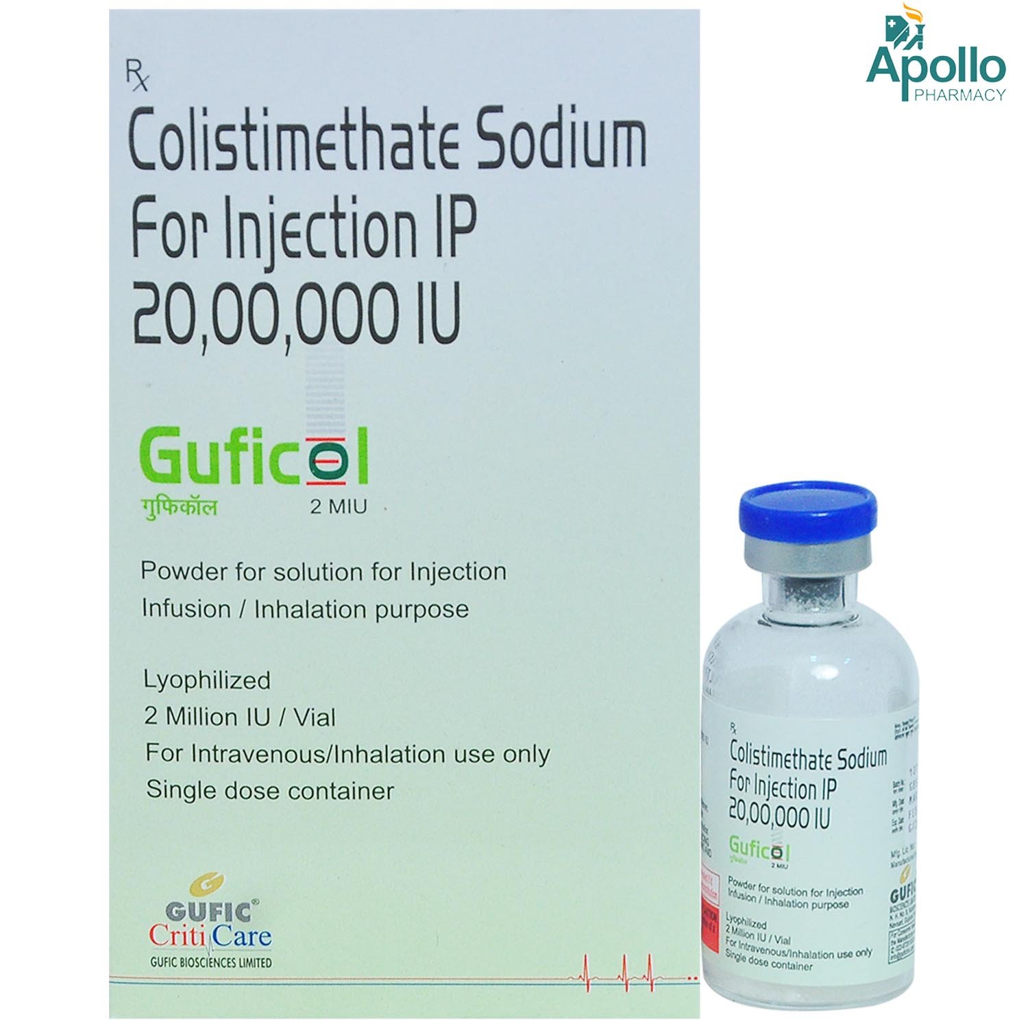 Guficol 2miu Injection, Pack of 1 INJECTION Guficol 2miu Injection, Pack of 1 INJECTION