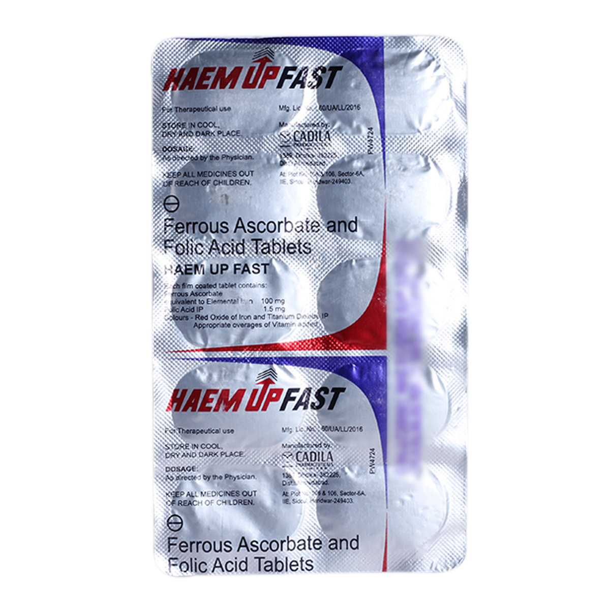 Haem UP Fast Tablet 10's, Pack of 10 TABLETS Haem UP Fast Tablet 10's, Pack of 10 TABLETS