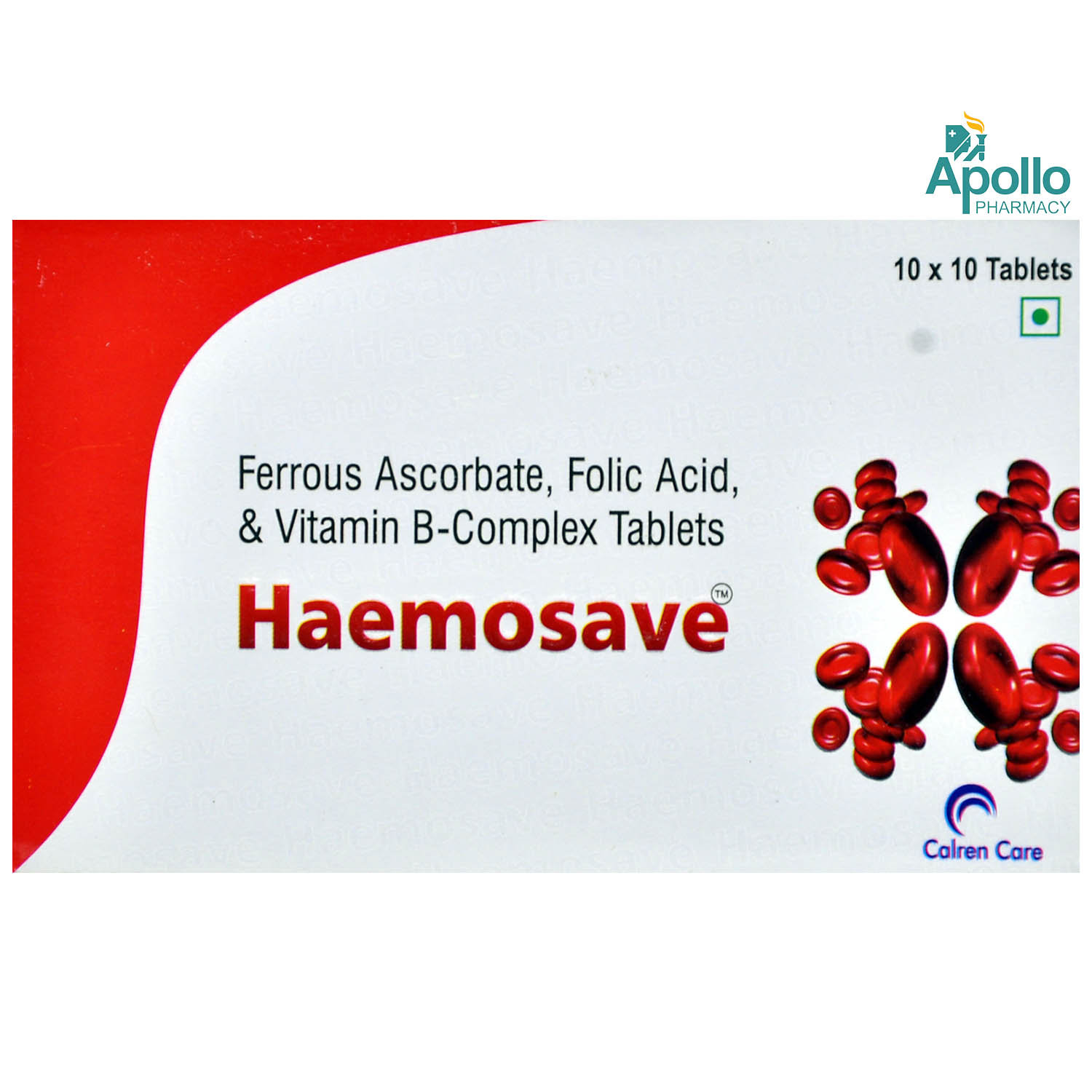 Haemosave Tablet 10's, Pack of 10 Haemosave Tablet 10's, Pack of 10