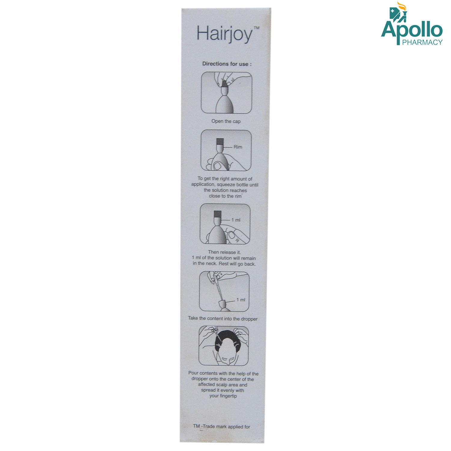 Hairjoy 2% Solution 60 ml, Pack of 1 SOLUTION Hairjoy 2% Solution 60 ml, Pack of 1 SOLUTION