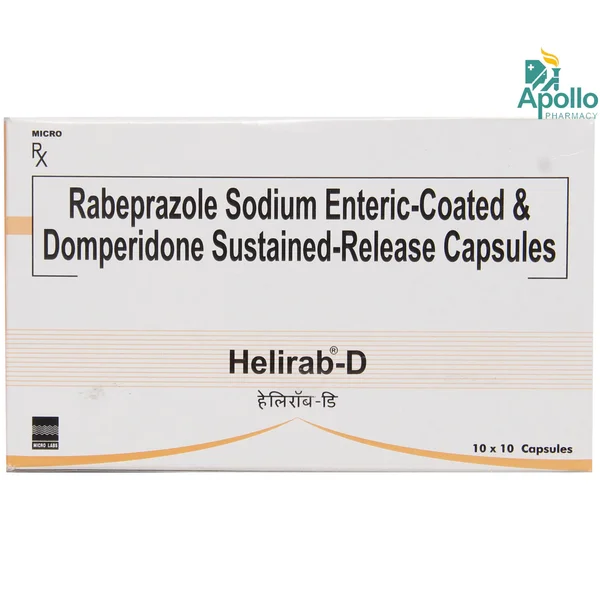 Helirab D Capsule 10's, Pack of 10