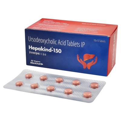 Hepakind 150 Tablet 10's, Pack of 10 TABLETS