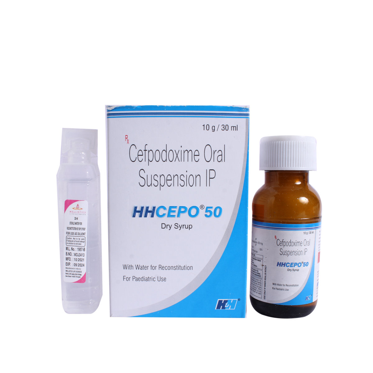 HHcepo 50 Dry Syrup 30 ml, Pack of 1 Syrup HHcepo 50 Dry Syrup 30 ml, Pack of 1 Syrup