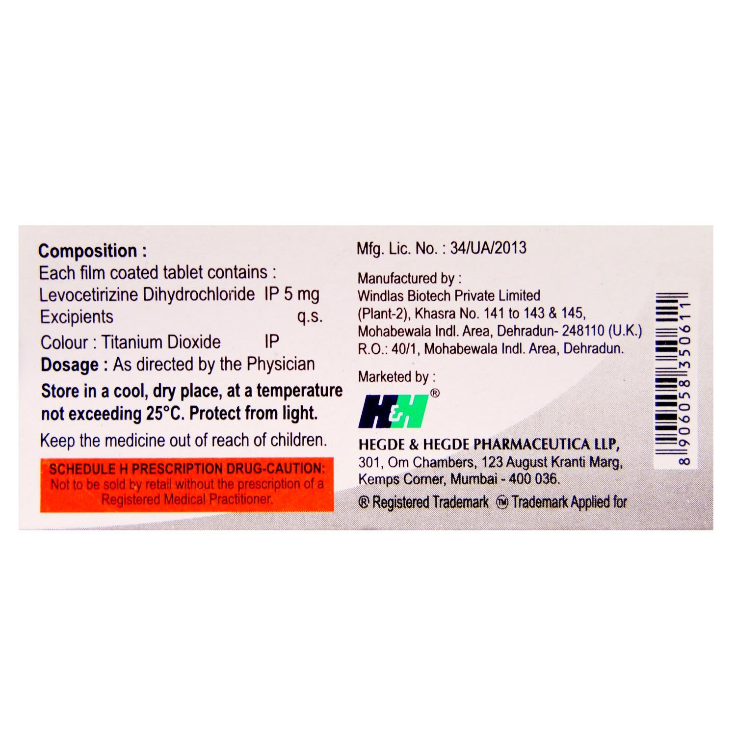 HHlevo Tablet 10's, Pack of 10 TABLETS HHlevo Tablet 10's, Pack of 10 TABLETS