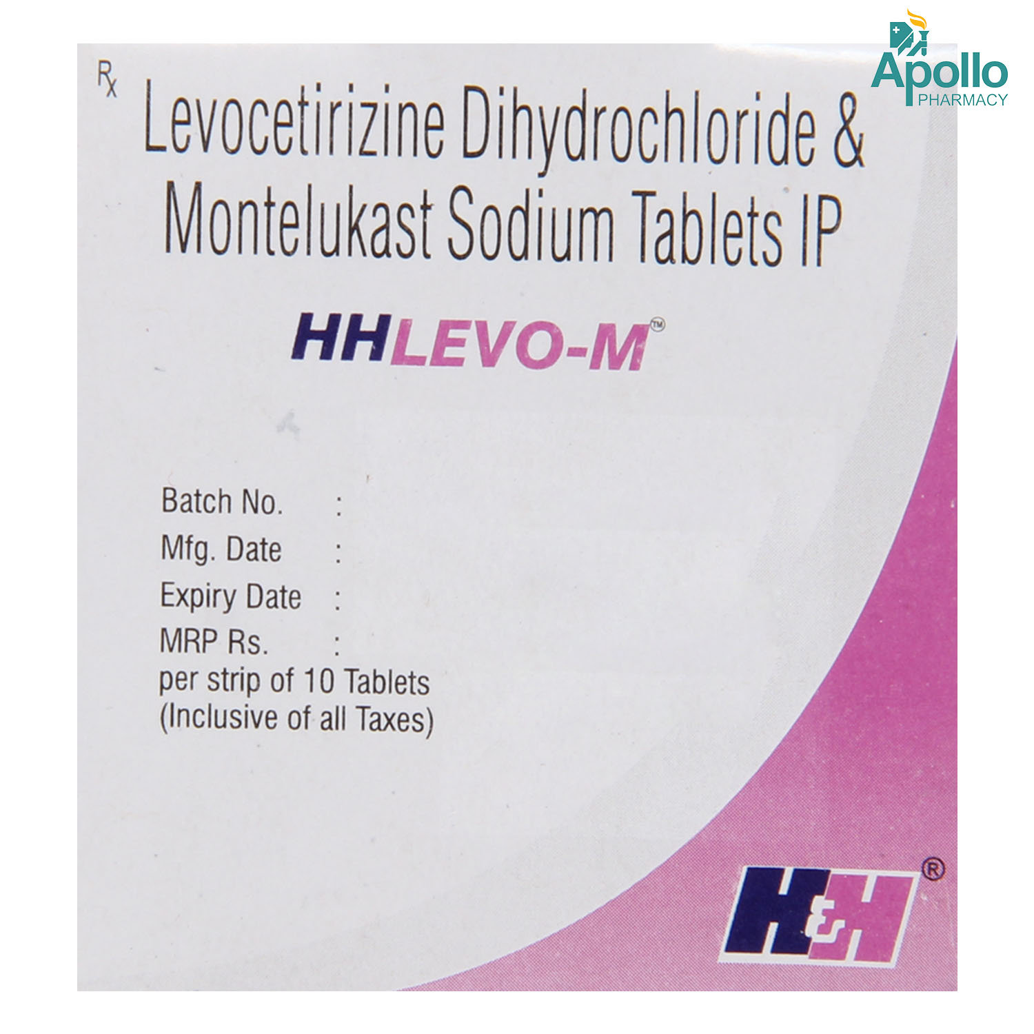 HHlevo-M Tablet 10's, Pack of 10 TABLETS HHlevo-M Tablet 10's, Pack of 10 TABLETS