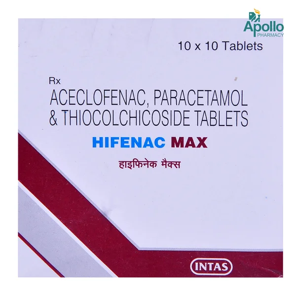 Hifenac Max Tablet 10's, Pack of 10