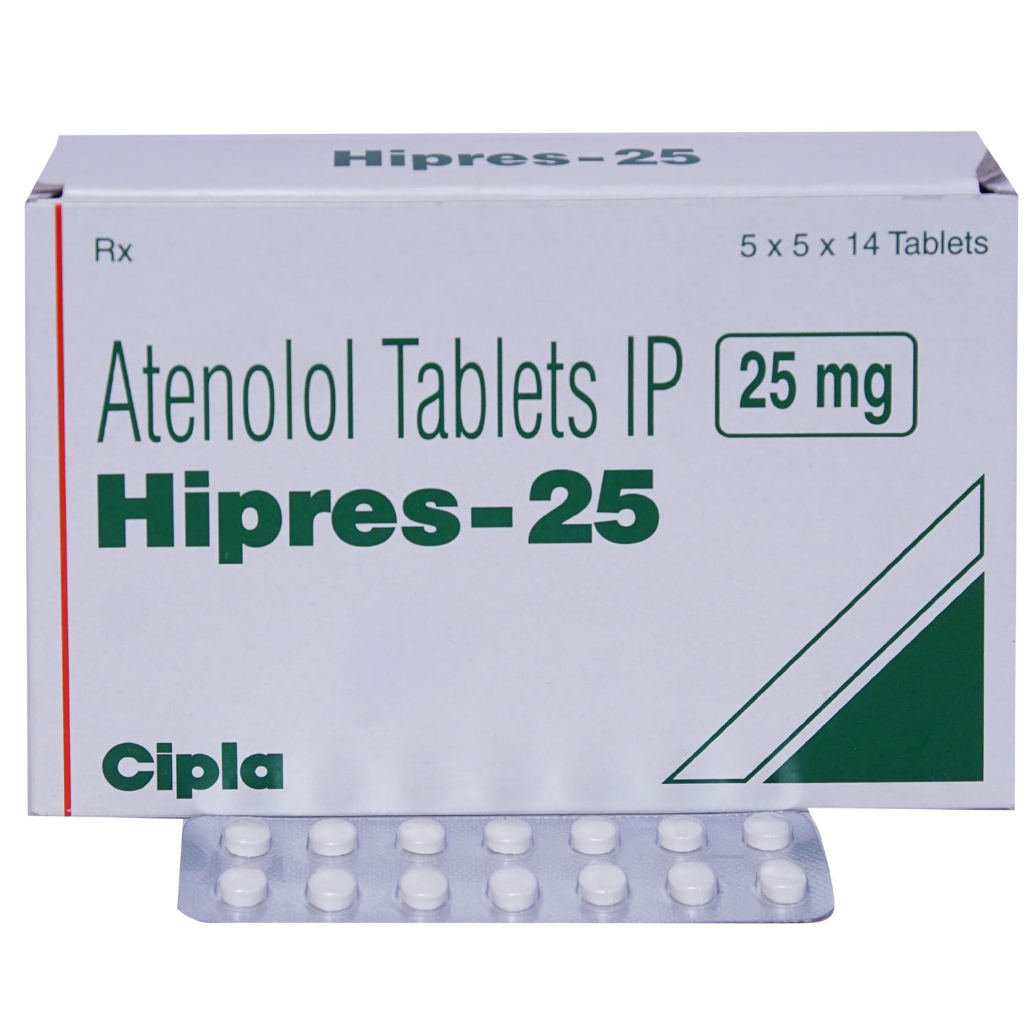 Buy Hipres 25 Tablet 14's Online