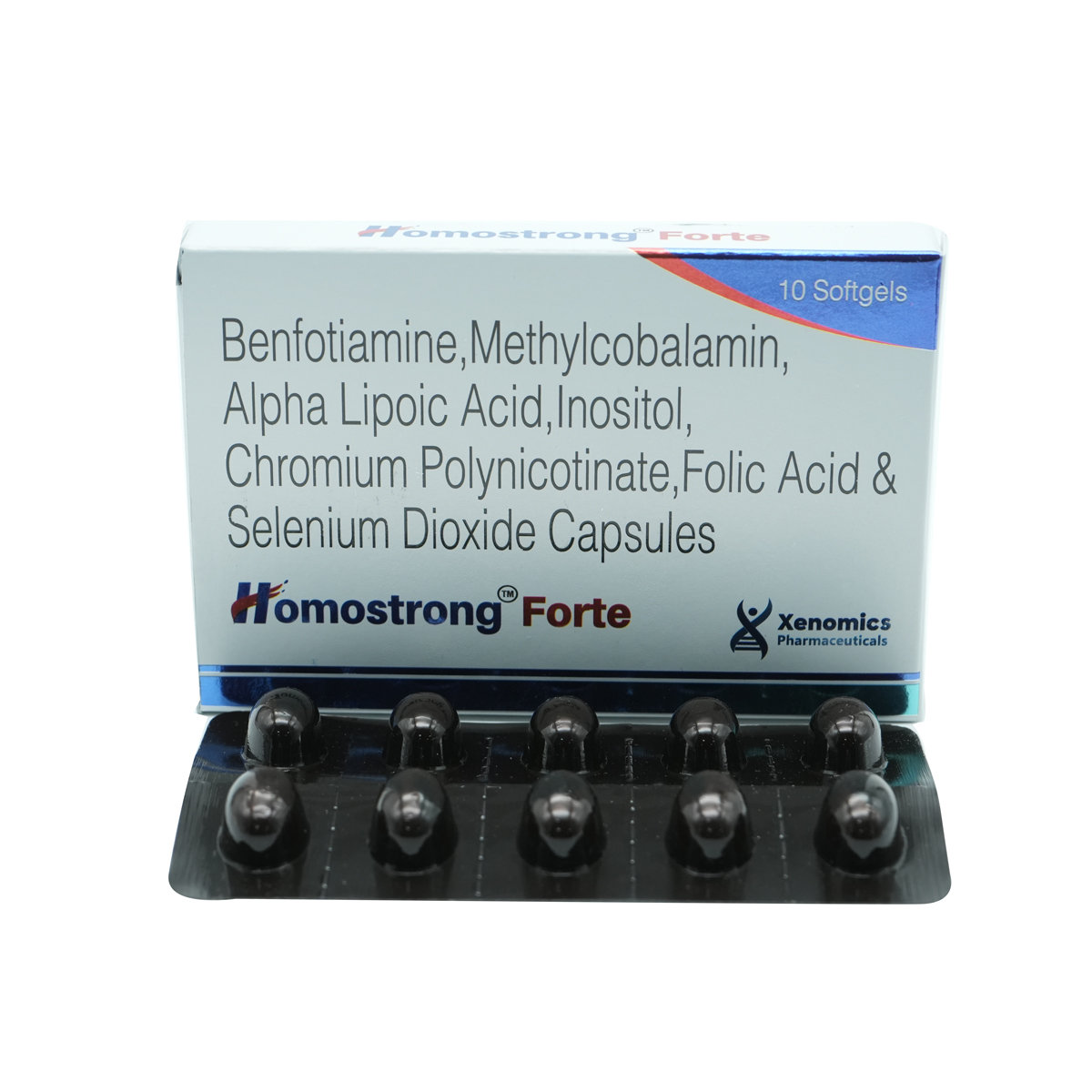 Homostrong Forte Softgel Capsule 10's, Pack of 10 CAPSULES Homostrong Forte Softgel Capsule 10's, Pack of 10 CAPSULES