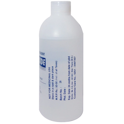 Hydrogen Paroxide Solution, 450 ml, Pack of 1 SOLUTION