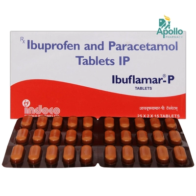 Ibuflamar P Tablet 15's, Pack of 15 TABLETS