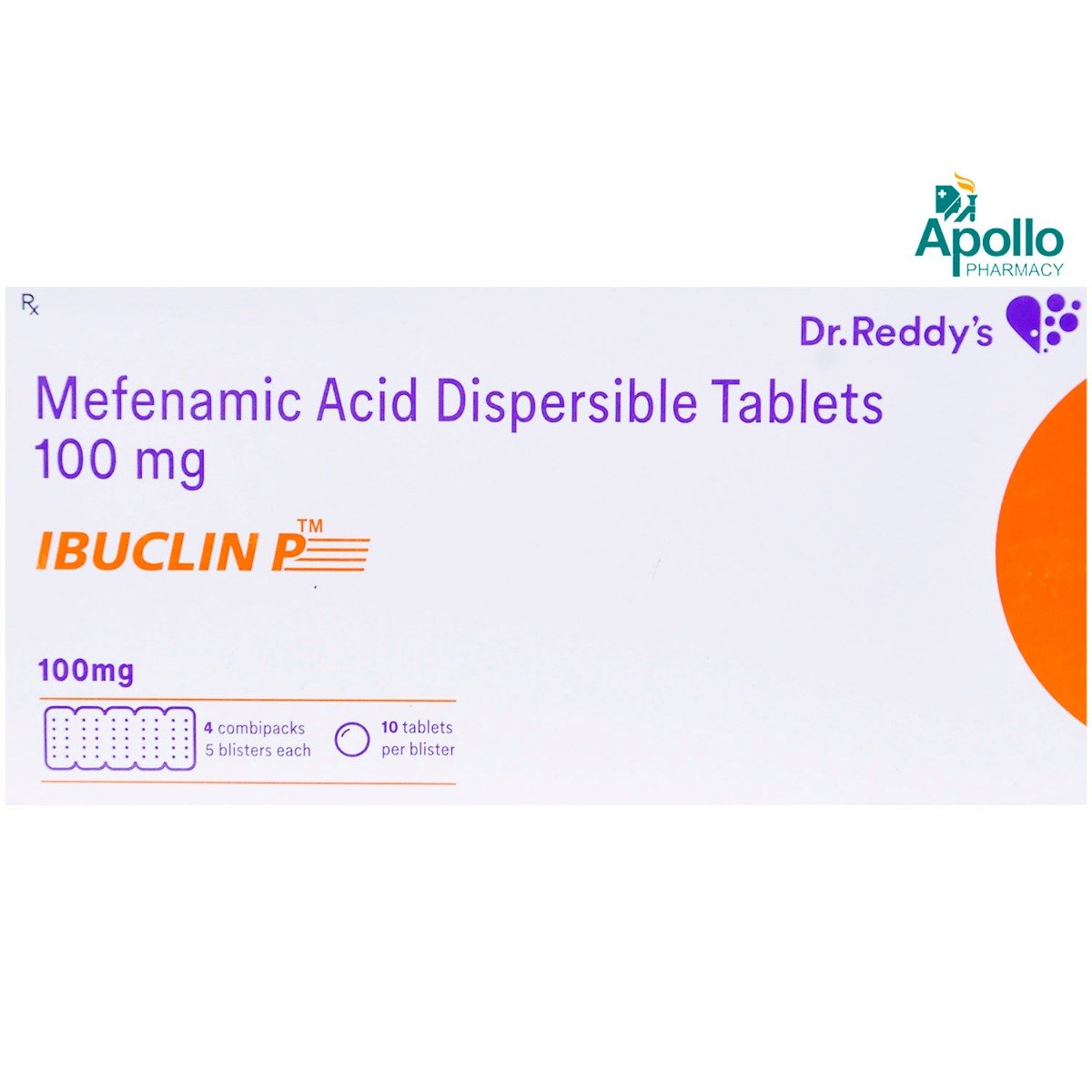 Ibuclin P Tablet 10's, Pack of 10 TabletS Ibuclin P Tablet 10's, Pack of 10 TabletS