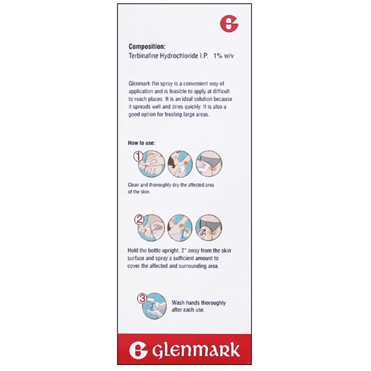 Ifin Spray Topical Solution 50 ml, Pack of 1 SOLUTION Ifin Spray Topical Solution 50 ml, Pack of 1 SOLUTION