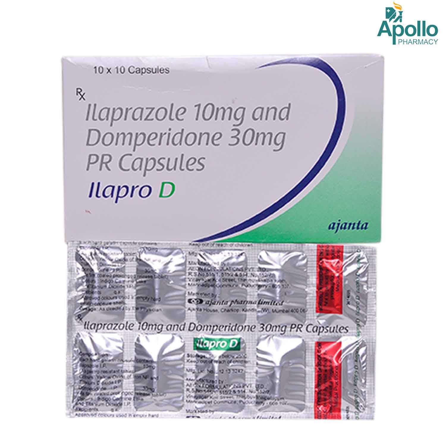 Buy Ilapro D Capsule 10's Online