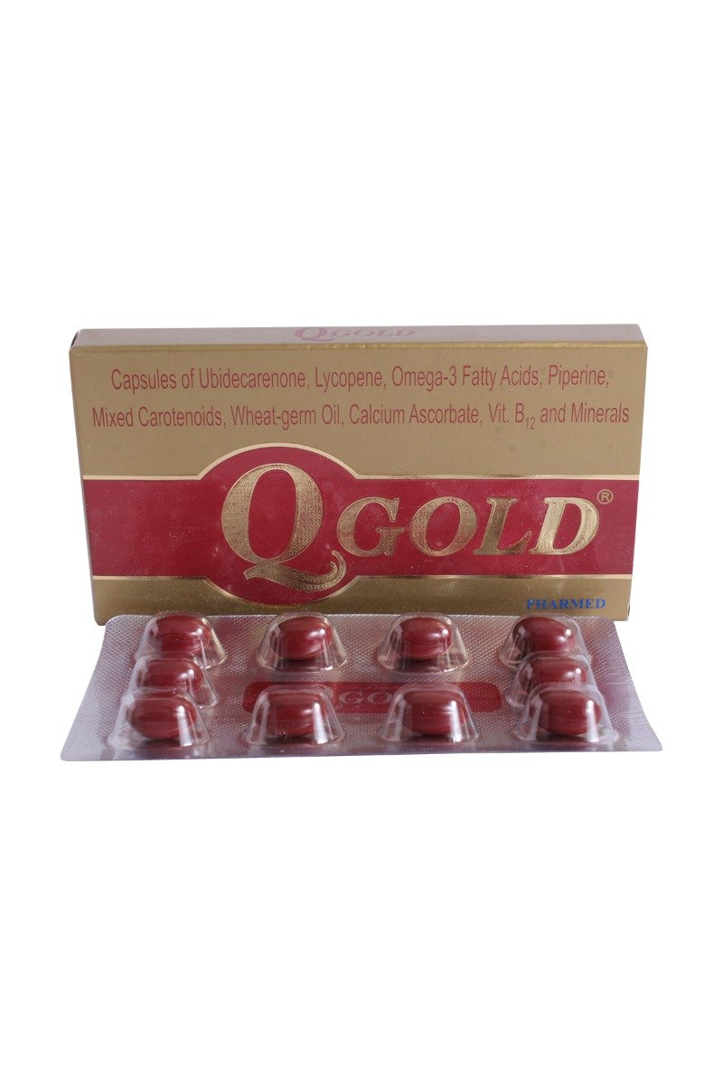 Qgold Capsule 10's, Pack of 10 Qgold Capsule 10's, Pack of 10