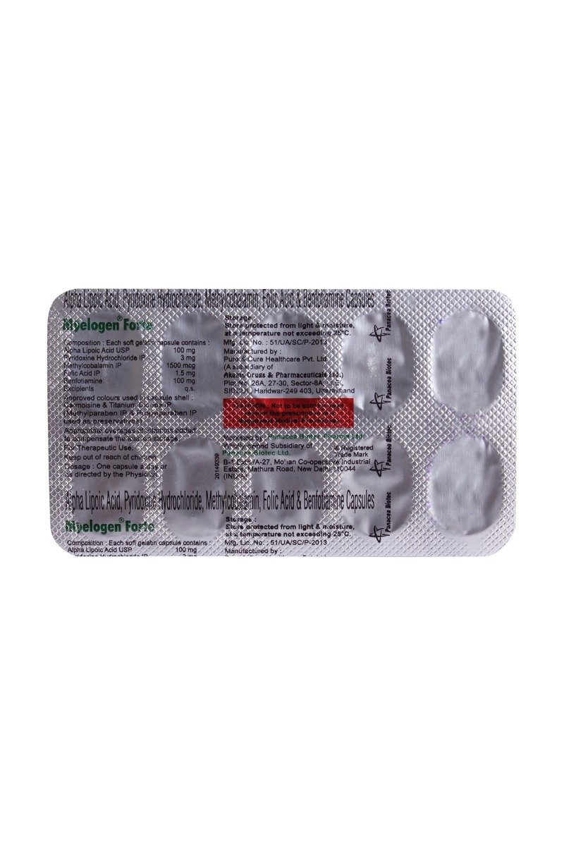 Buy Myelogen Forte Capsule 10's Online