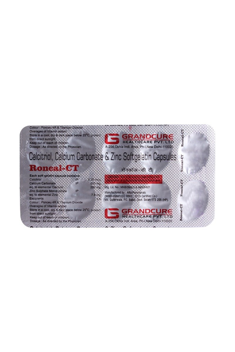 RONCAL CT CAPSULE, Pack of 10 CAPSULES RONCAL CT CAPSULE, Pack of 10 CAPSULES