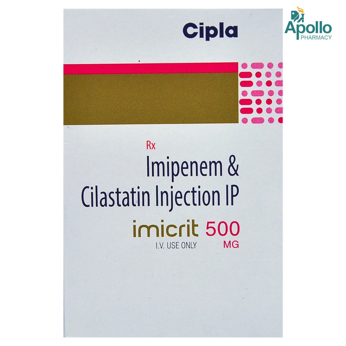 IMICRIT 500MG INJECTION, Pack of 1 INJECTION IMICRIT 500MG INJECTION, Pack of 1 INJECTION