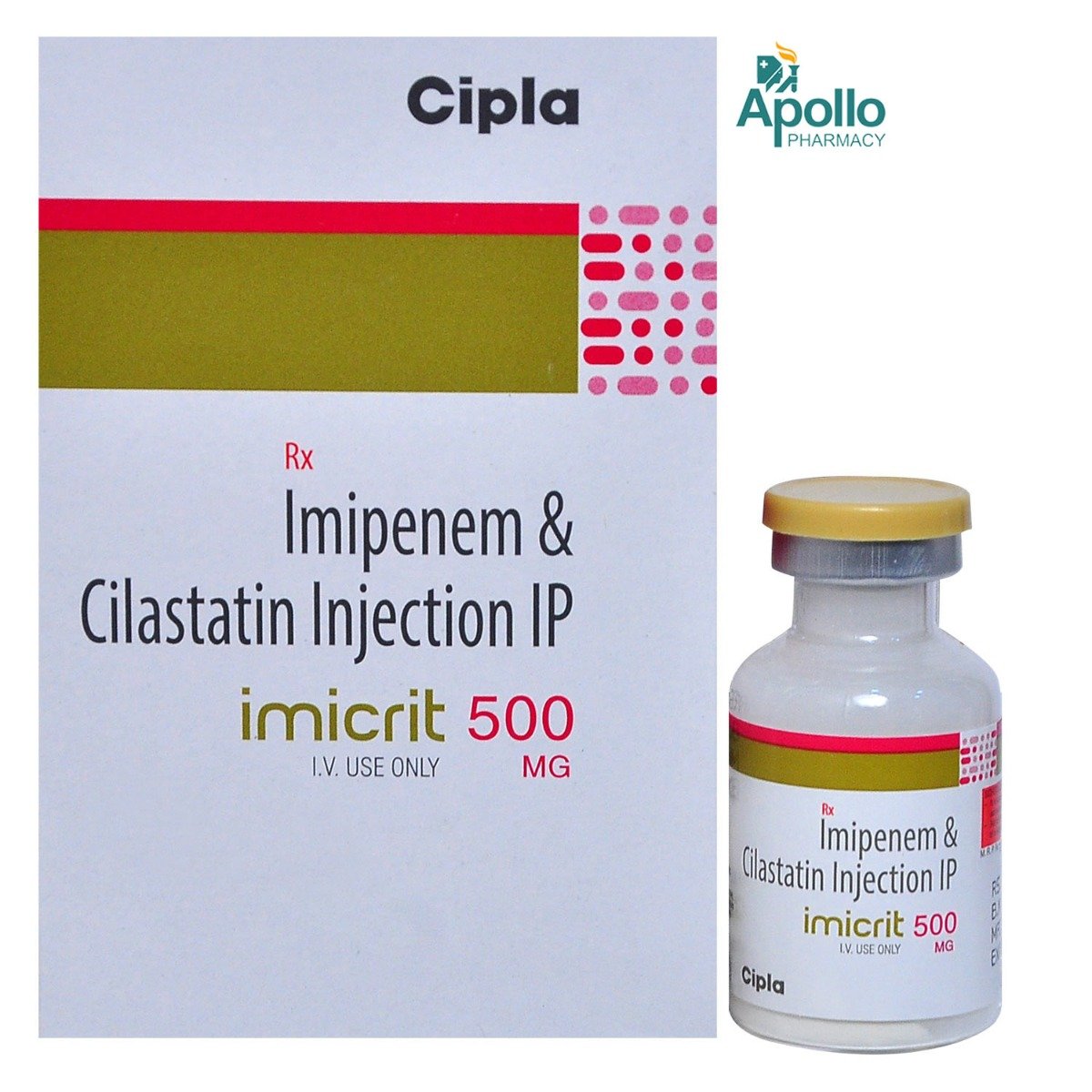 IMICRIT 500MG INJECTION, Pack of 1 INJECTION IMICRIT 500MG INJECTION, Pack of 1 INJECTION