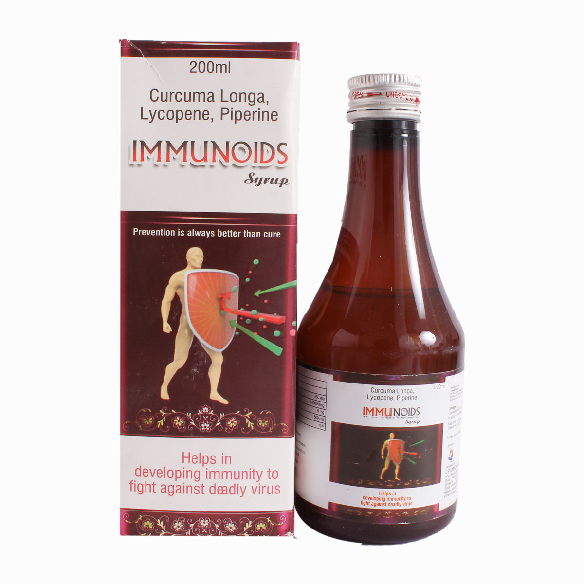 Immunoids Syrup 200 ml, Pack of 1 SYRUP Immunoids Syrup 200 ml, Pack of 1 SYRUP