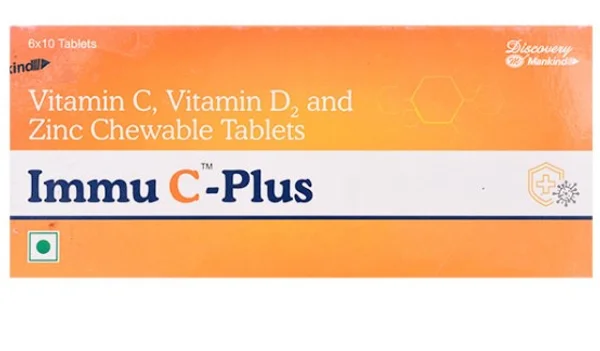 Immu C-Plus Chewable Tablet 10's, Pack of 10 TabletS