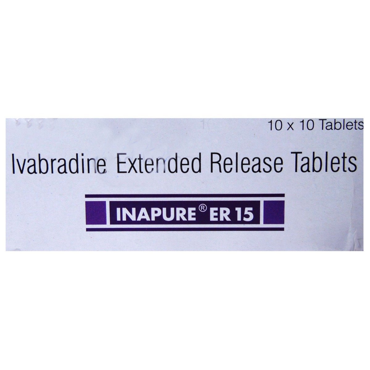 Inapure ER 15 mg Tablet 10's, Pack of 10 TABLETS Inapure ER 15 mg Tablet 10's, Pack of 10 TABLETS