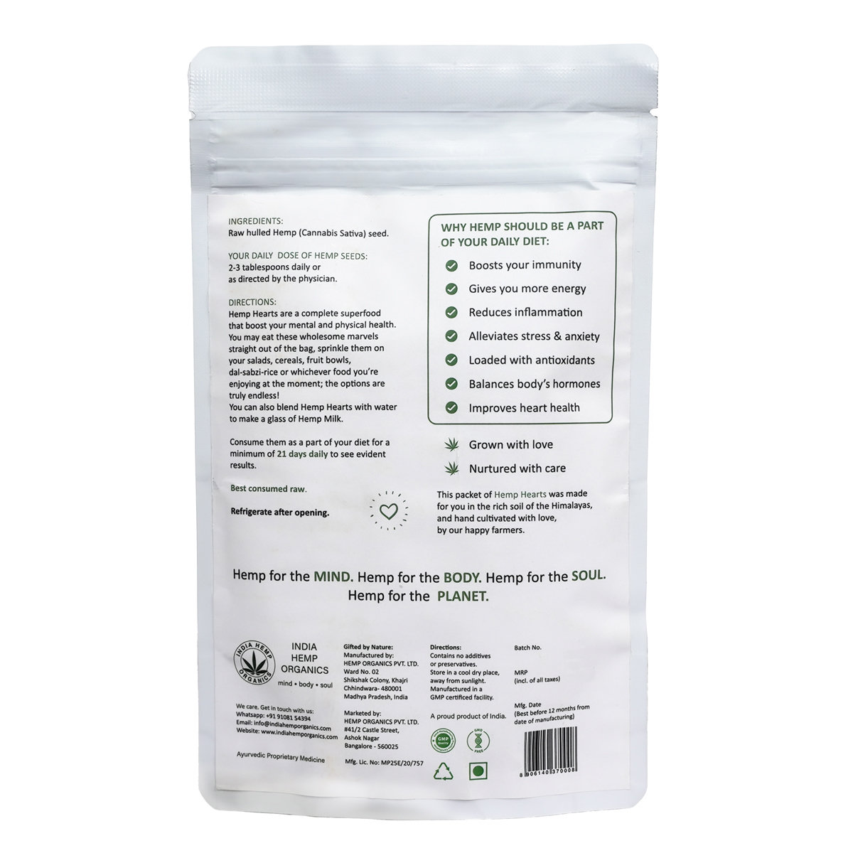 India Hemp Organics 100% Raw Hemp Hearts Seeds, 100 gm, Pack of 1 India Hemp Organics 100% Raw Hemp Hearts Seeds, 100 gm, Pack of 1