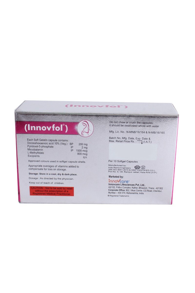 Innovfol Capsule 10's, Pack of 10 Innovfol Capsule 10's, Pack of 10