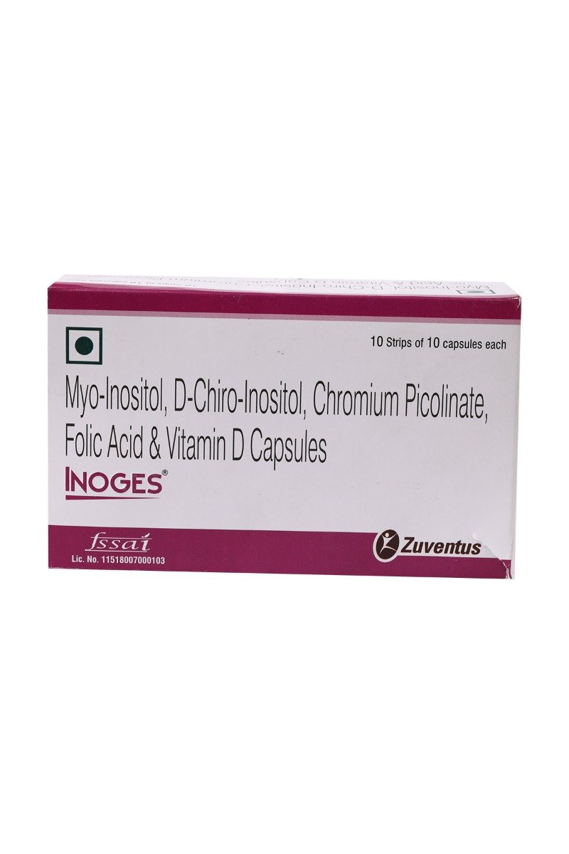 Inoges Capsule 10's, Pack of 10 CAPSULES Inoges Capsule 10's, Pack of 10 CAPSULES