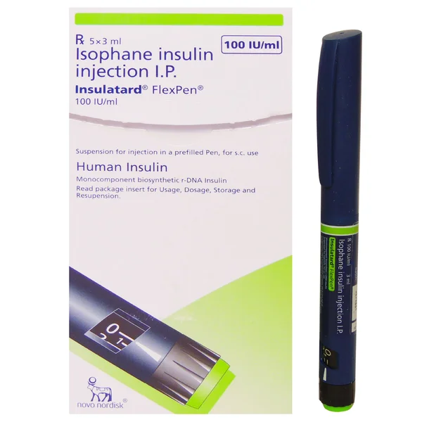 Insulatard 100IU Flexipen 3 ml, Pack of 1 INJECTION