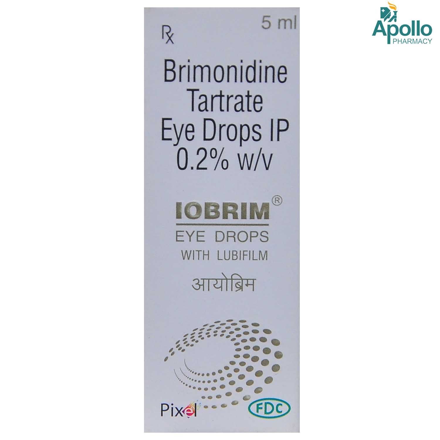 Buy Iobrim Eye Drops 5 ml Online