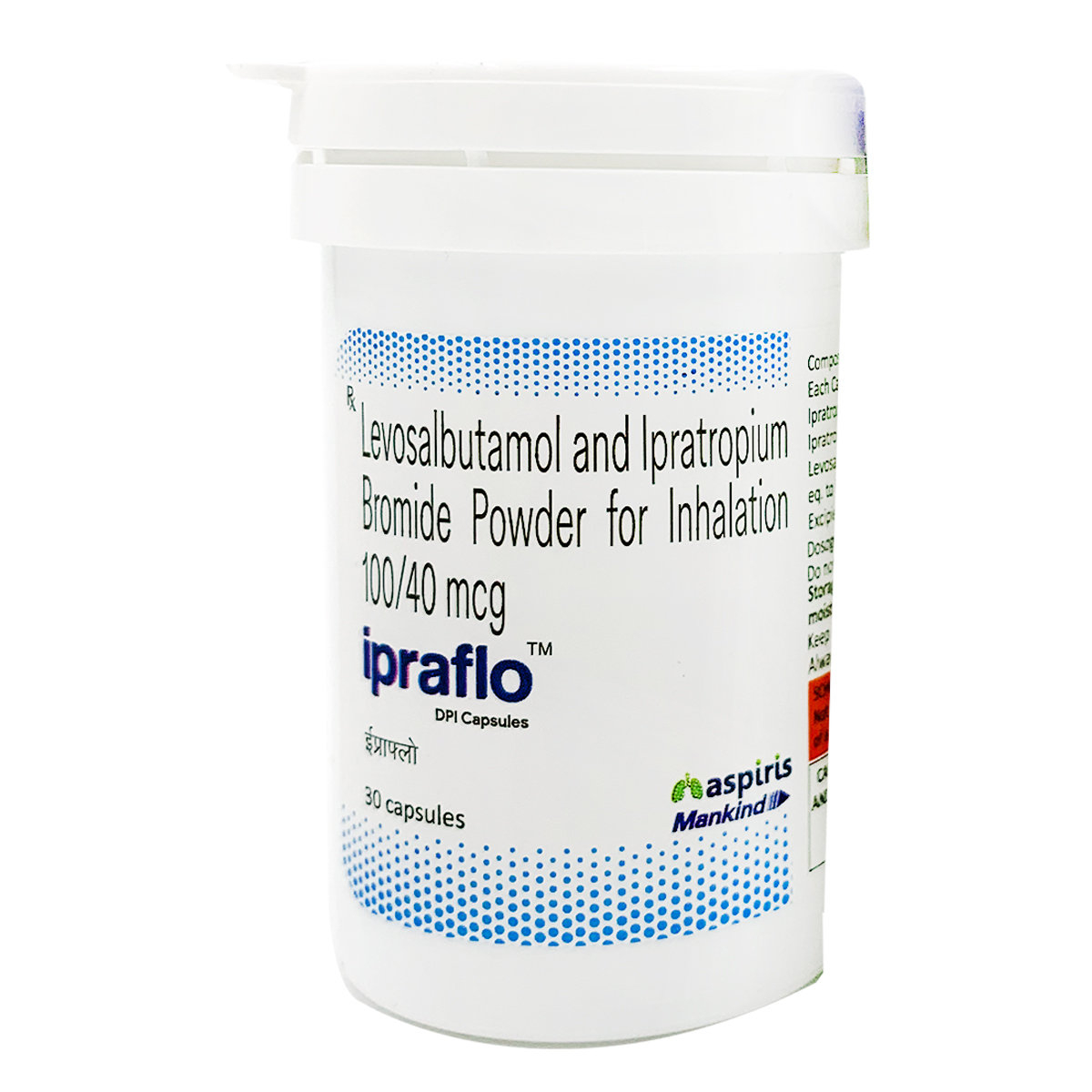 Ipraflo Dpi 40/100 Capsule 30's, Pack of 1 CAPSULE Ipraflo Dpi 40/100 Capsule 30's, Pack of 1 CAPSULE