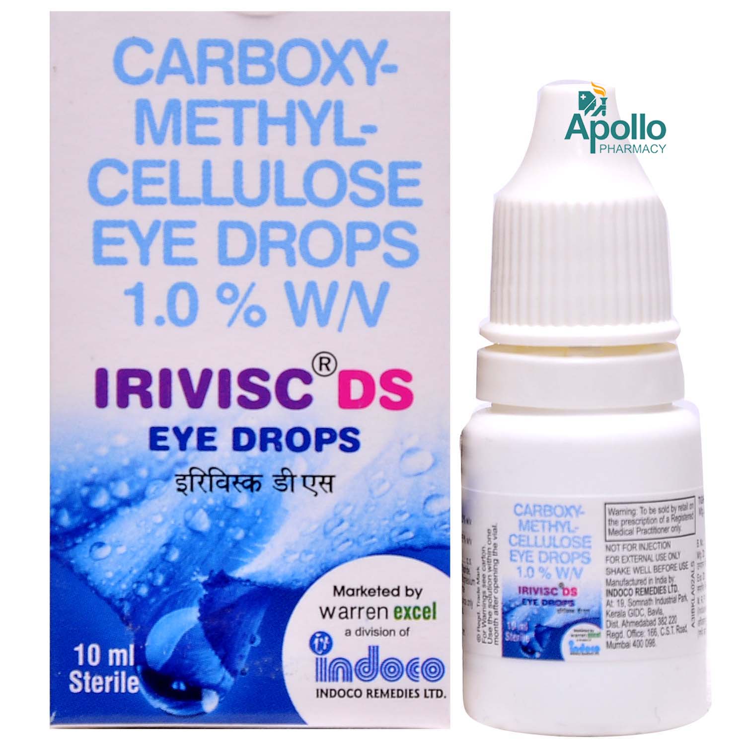 Irivisc DS Eye Drops 10 ml, Pack of 1 EYE DROPS Irivisc DS Eye Drops 10 ml, Pack of 1 EYE DROPS