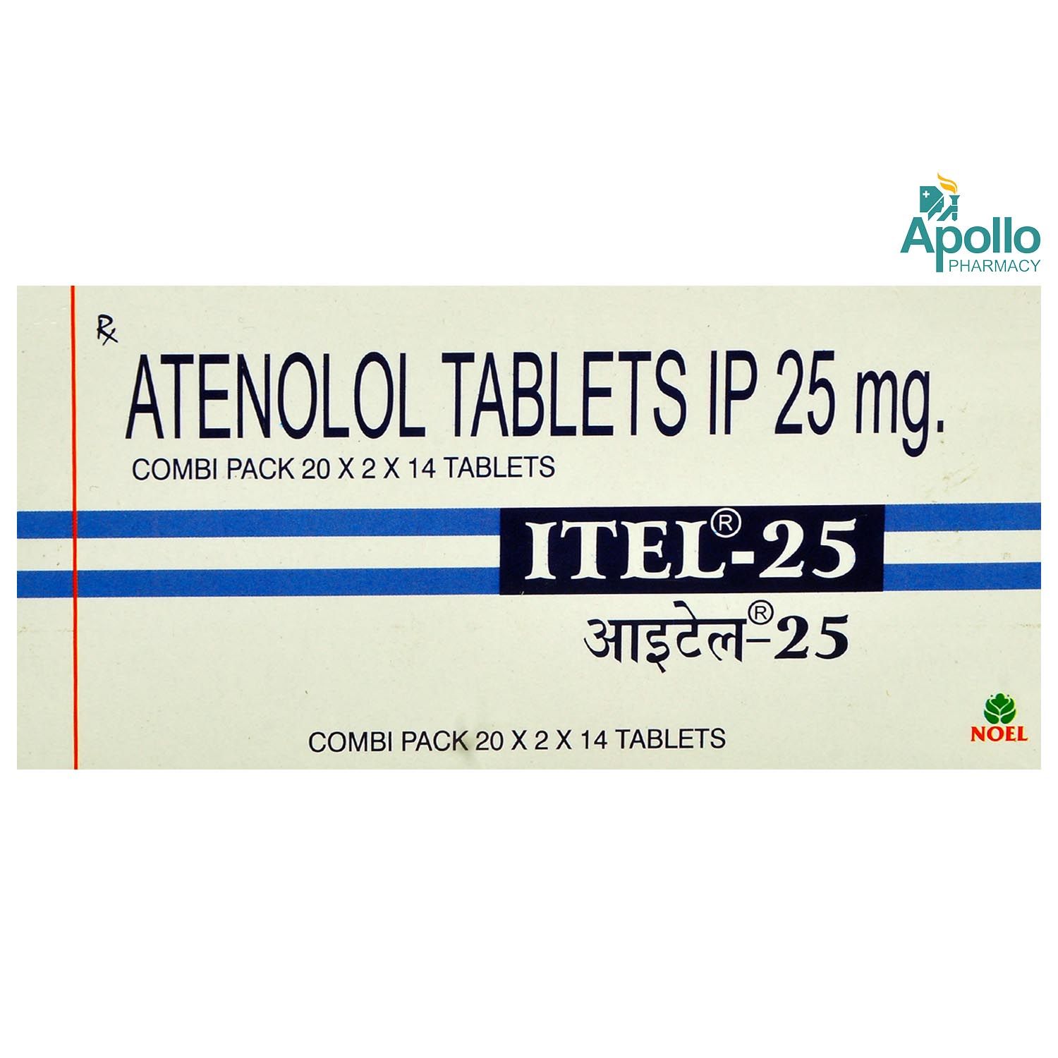 Buy Itel 25 mg Tablet 14's Online