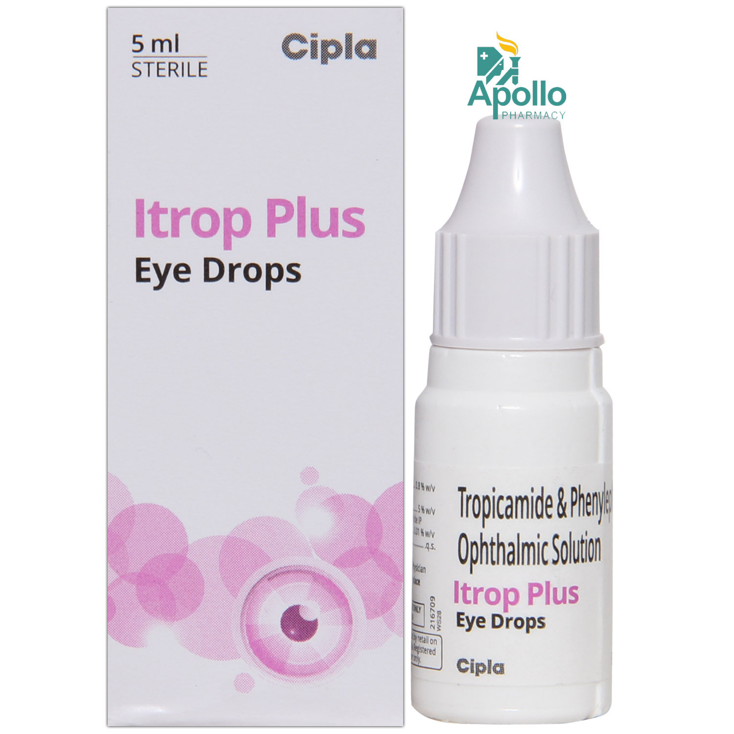 Itrop Plus Eye Drops 5 ml, Pack of 1 Itrop Plus Eye Drops 5 ml, Pack of 1