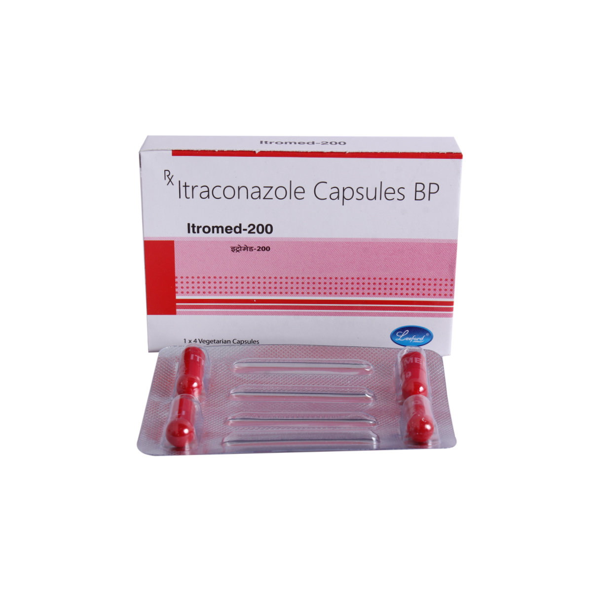 Itromed-200 Capsule 4's, Pack of 4 CapsuleS Itromed-200 Capsule 4's, Pack of 4 CapsuleS