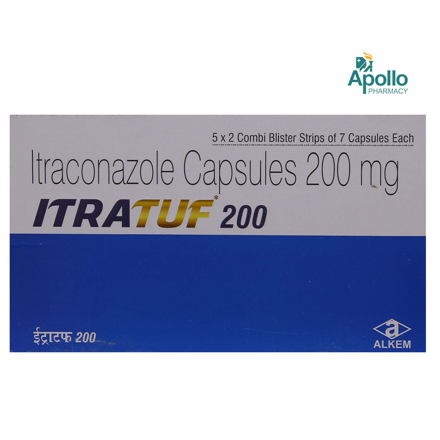 Buy ITRATUF 200MG CAPSULE 4'S Online