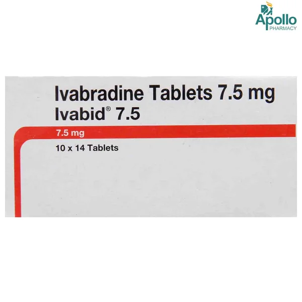 Ivabid 7.5 Tablet 14's, Pack of 14 TabletS