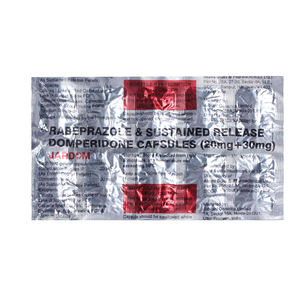 Jardom Capsule 10's, Pack of 10 CAPSULES Jardom Capsule 10's, Pack of 10 CAPSULES