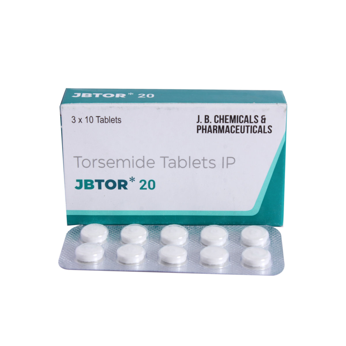 Jbtor 20 Tablet 10's, Pack of 10 TABLETS Jbtor 20 Tablet 10's, Pack of 10 TABLETS