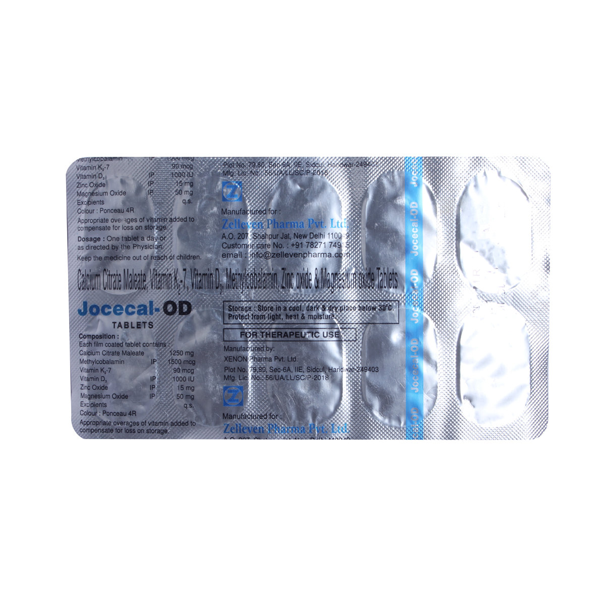 Jocecal-OD Tablet 10's, Pack of 10 Jocecal-OD Tablet 10's, Pack of 10