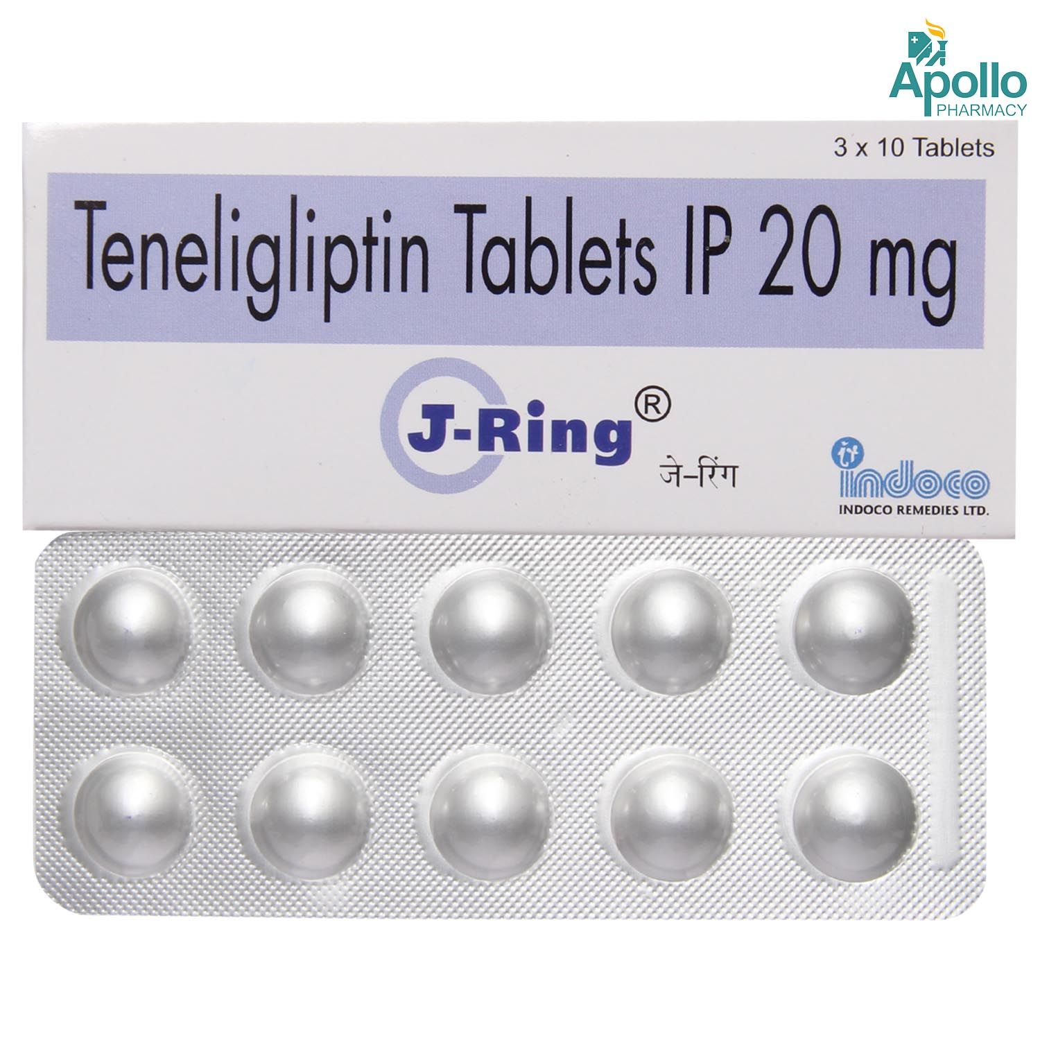 Buy J RING TABLET 10'S  Online