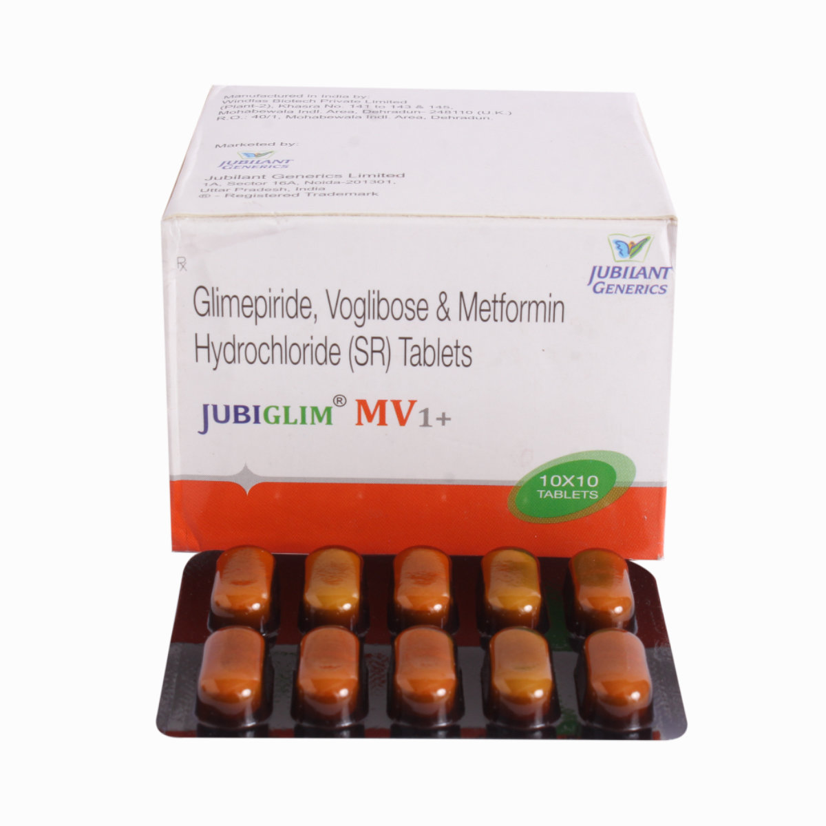 Jubiglim MV1 Plus Tablet 10's, Pack of 10 TABLETS Jubiglim MV1 Plus Tablet 10's, Pack of 10 TABLETS