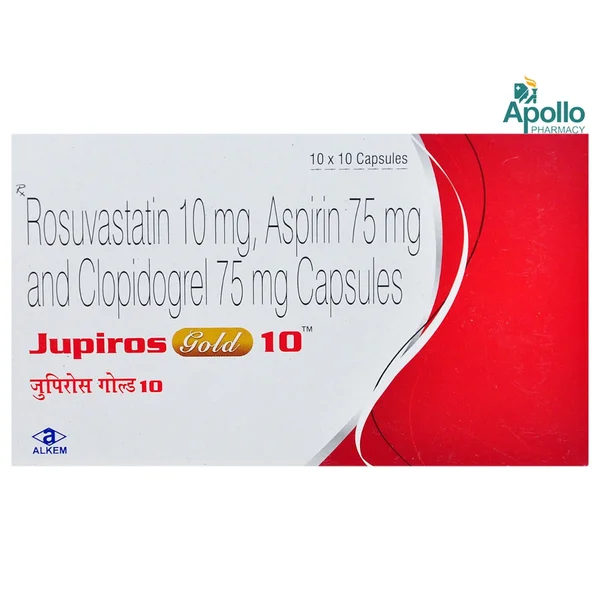 Jupiros Gold 10 Capsule 10's, Pack of 10 CAPSULES