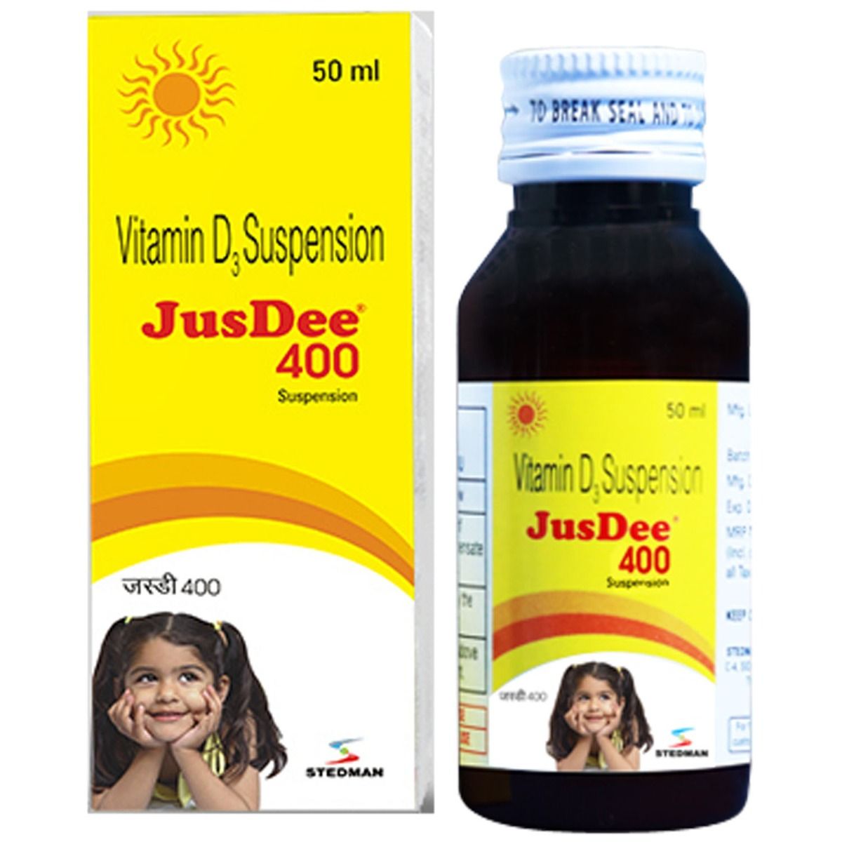 Buy Jusdee 400IU Suspension 50 ml Online