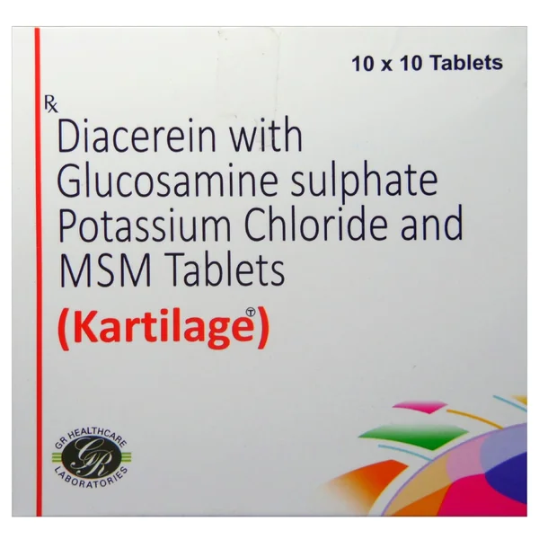 Kartilage Tablet 10's, Pack of 10 TabletS