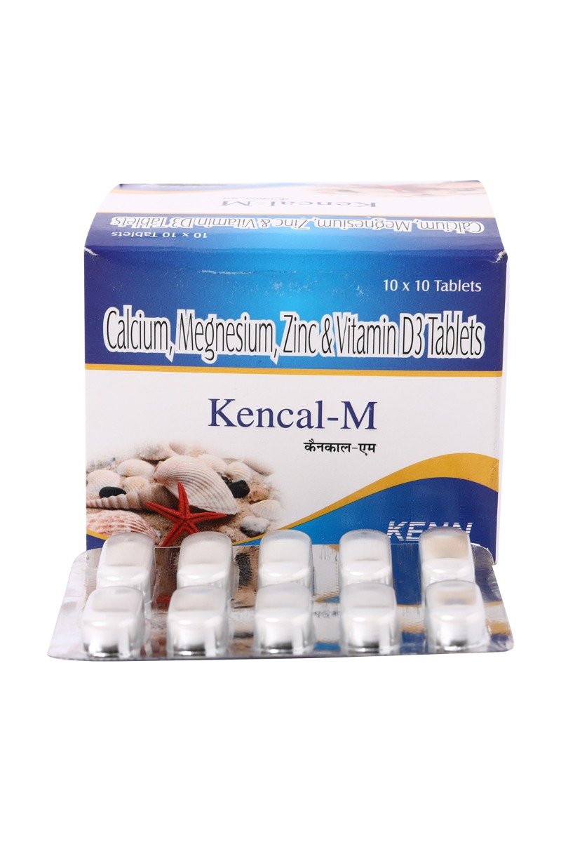 Kencal-M Tablet 10's, Pack of 10 TabletS Kencal-M Tablet 10's, Pack of 10 TabletS